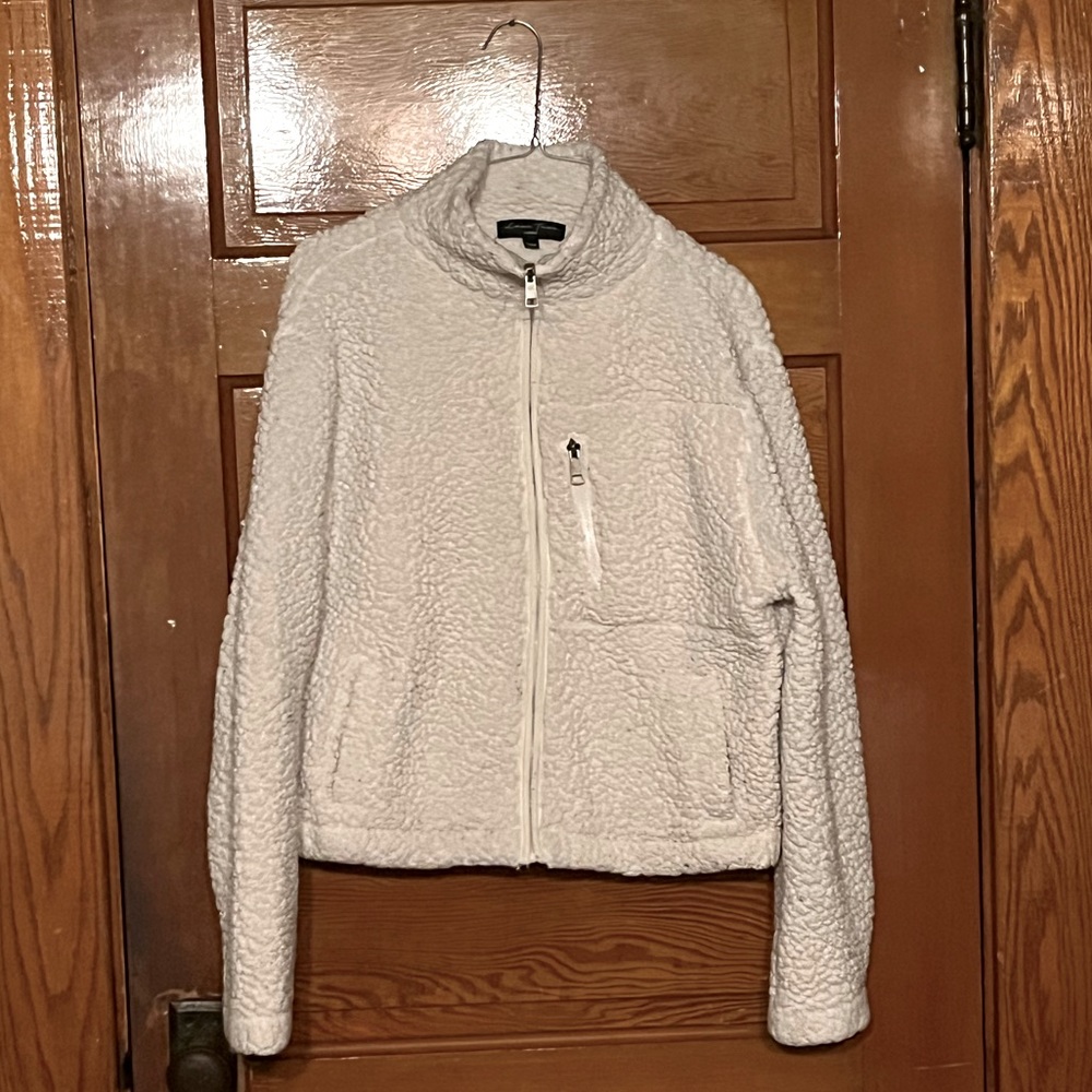 Love Tree Cropped Sherpa Pullover!